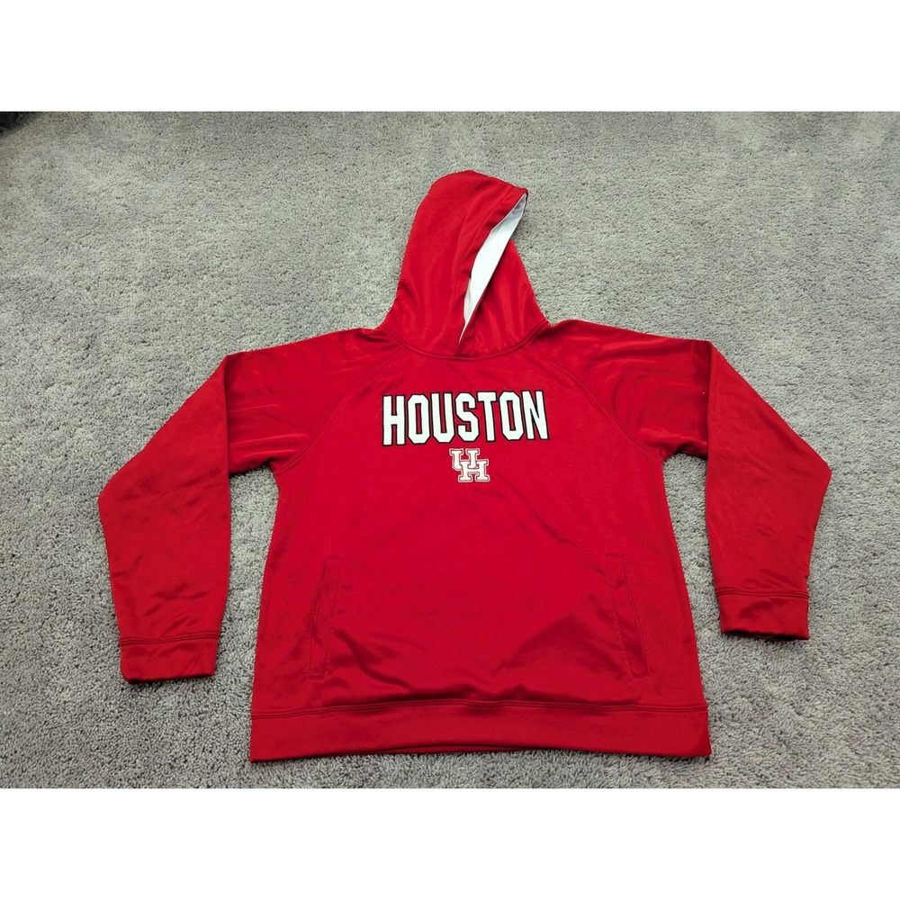 Houston Rockets Hoodie Youth Extra Large NCAA Pullover Red Stadium Athletics